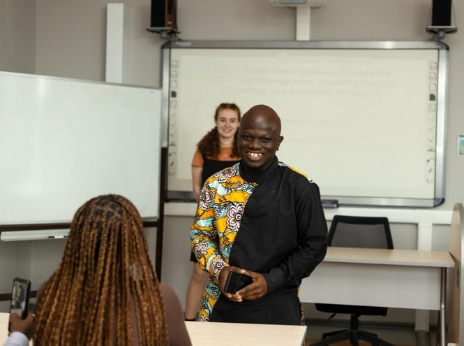 Welcome meeting for the Congolese students