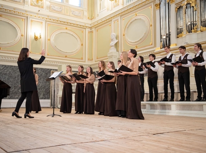 Хор «Cantares» на Фестивале хоровых коллективов вузов