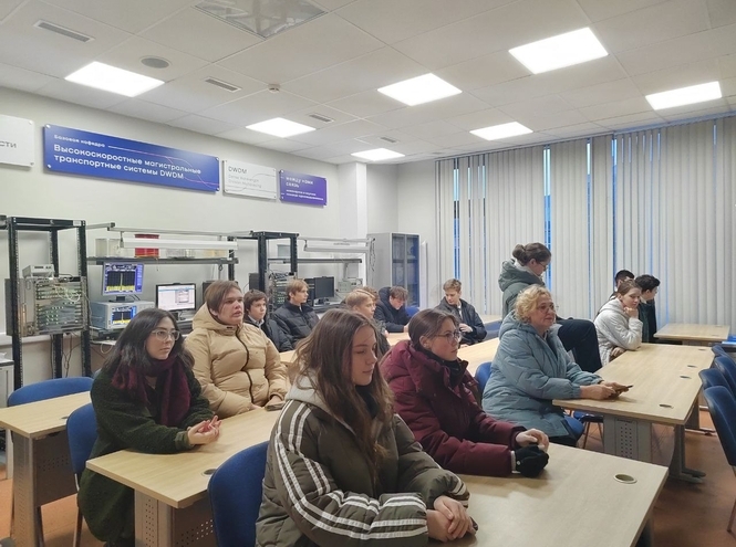 СПбГУТ посетили ученики Инженерно-технологической школы № 777