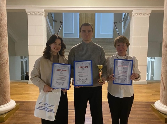 Студенты СПбГУТ получили награды за победу в олимпиаде по экономике