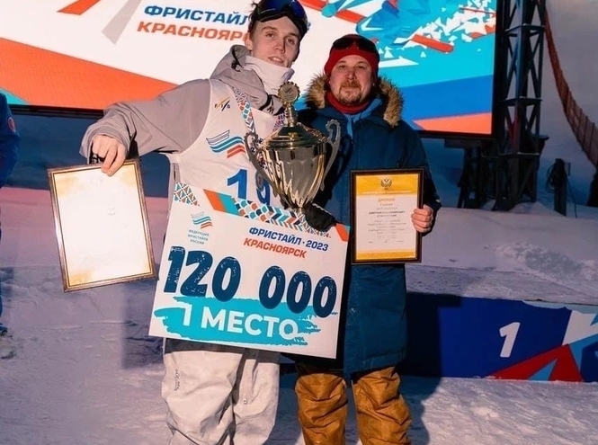 Студент СПбГУТ Павел Петров – победитель зимнего сезона в «слоуп-стайле»