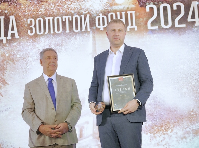 Руслан Киричёк стал лауреатом премии «Золотой фонд Петербурга»