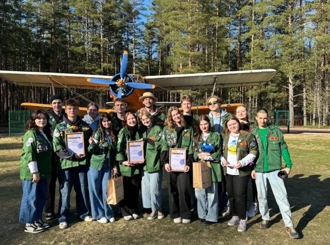 Бойцы студенческих отрядов СПбГУТ показали себя на весеннем слёте