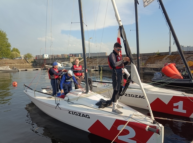 Выходные «бончевцев» — под парусом