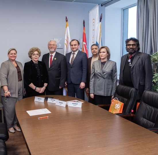 СПбГУТ провел переговоры с международными партнерами