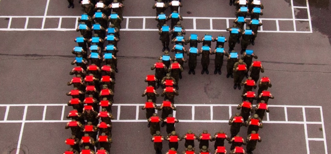 Студенты СПбГУТ поздравили Крым с годовщиной воссоединения