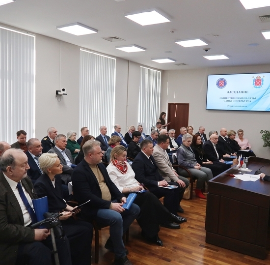 Ректор СПбГУТ принял участие в заседании Общественной палаты Санкт-Петербурга