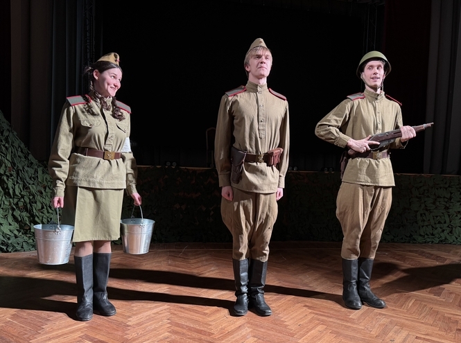 В СПбГУТ прошел спектакль, посвященный памяти тружеников тыла