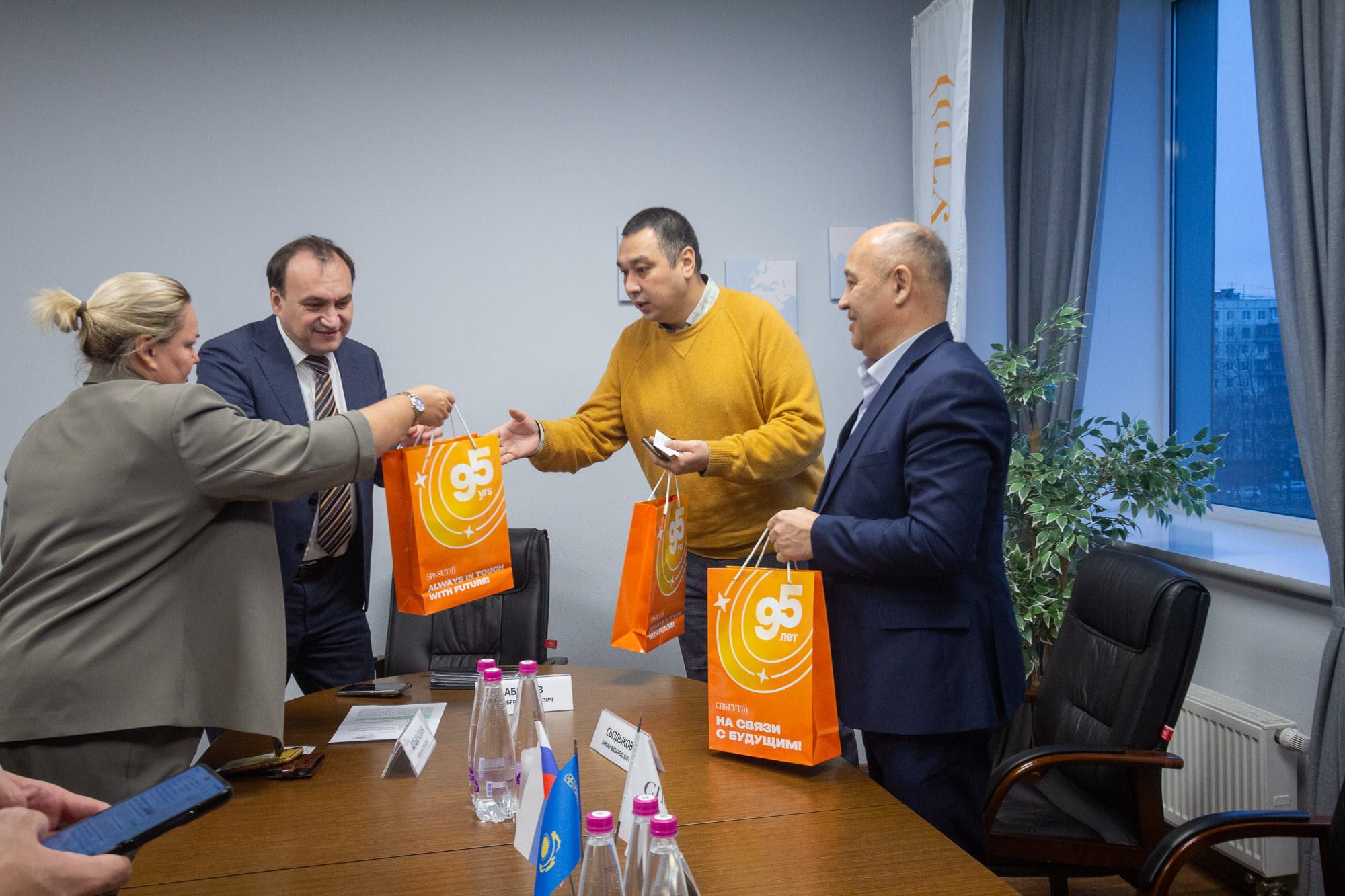 СПбГУТ посетили коллеги из Евразийского национального университета им. Л. Н. Гумилева