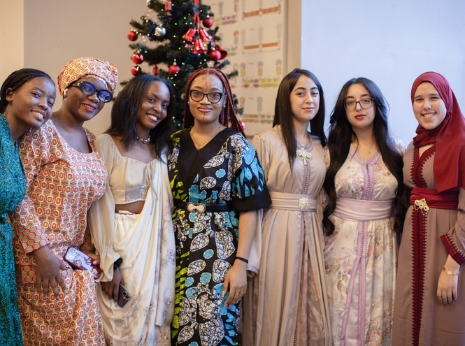 В СПбГУТ прошел Новый год иностранных студентов