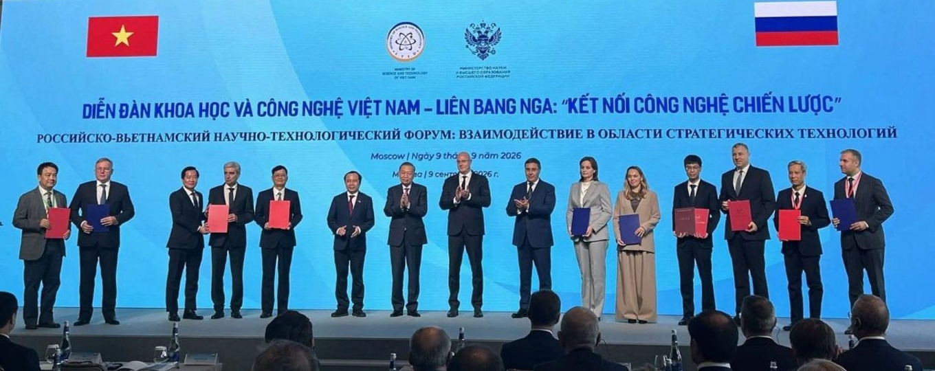 Меморандум о взаимопонимании подписан в рамках Российско-Вьетнамского научно-технологического форума
