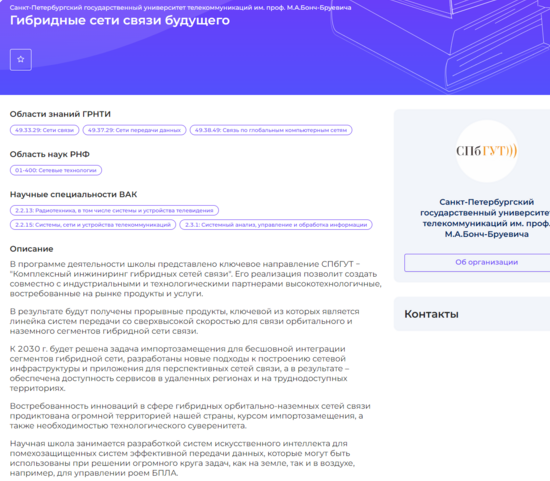 Гибридные сети связи будущего